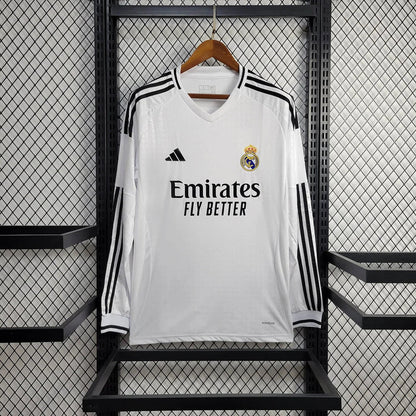 Real Madrid L/S Home Shirt 2024/2025