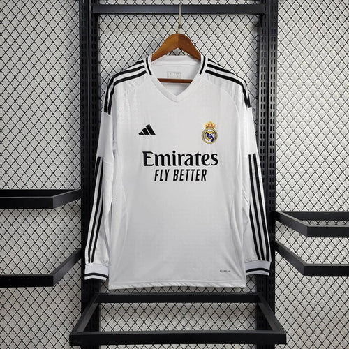Real Madrid L/S Home Shirt 2024/2025