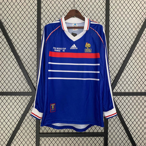 France Home Shirt L/S 1998/99