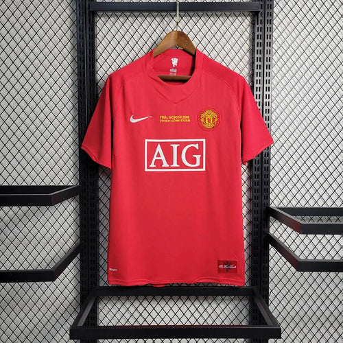 Manchester United Champions League Home Shirt 2007/08