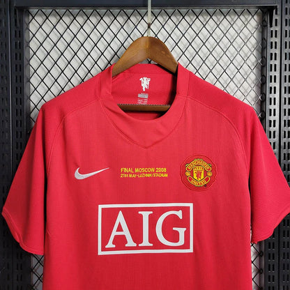 Manchester United Champions League Home Shirt 2007/08